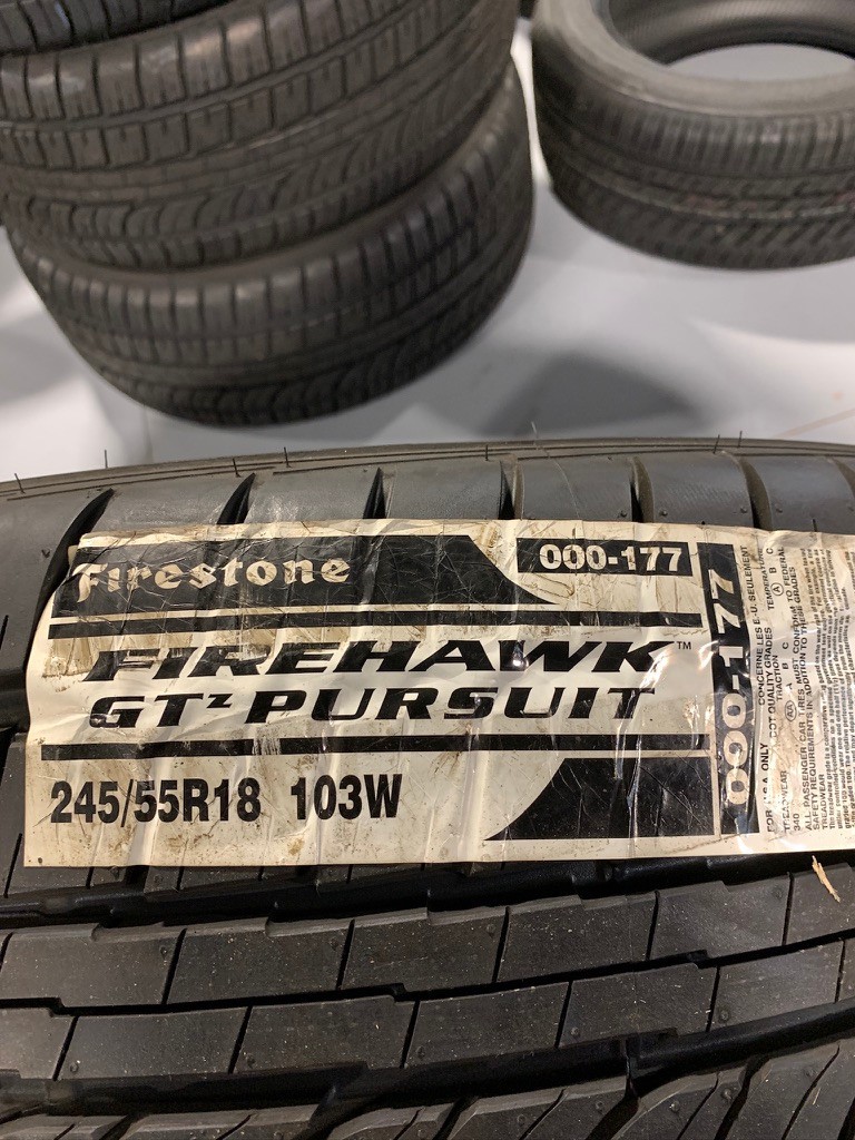 4 New 245 55 18 Firestone Firehawk GTZ Pursuit All Season (2018 DOT) Tires