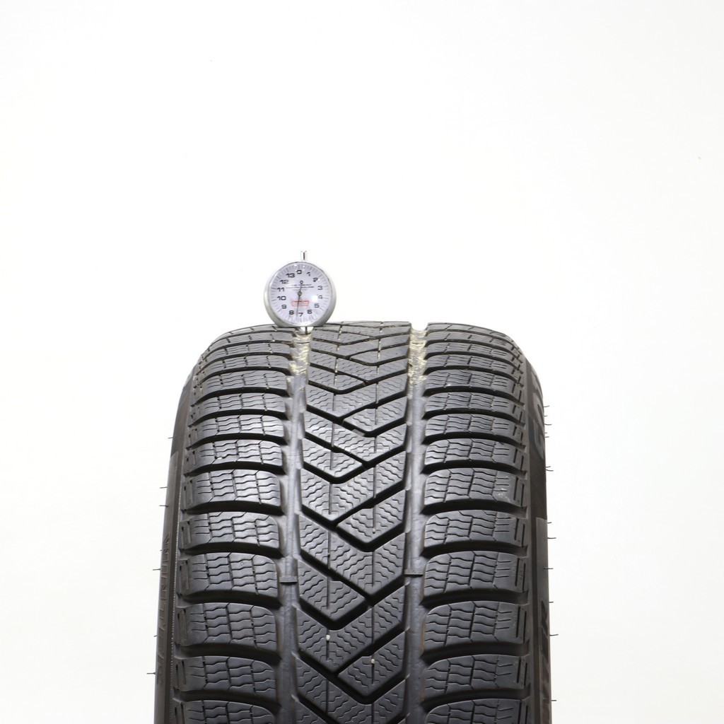 Set of (4) Used 255/45R19 Pirelli Winter Sottozero 3 MO 104V – 6.5-7/32