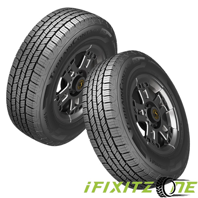 2 Continental TerrainContact H/T 245/55R19 103T All Season 70K MILE 800AB