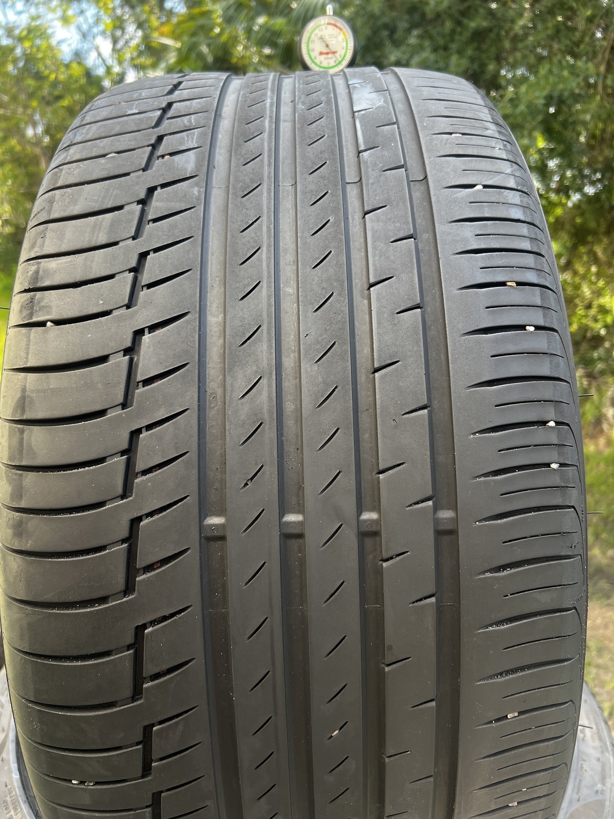 1 Continental PremiumContact 6 SSR ★ BMW 315/35R22 111Y DOT.3124 5.5/32 NO Patch