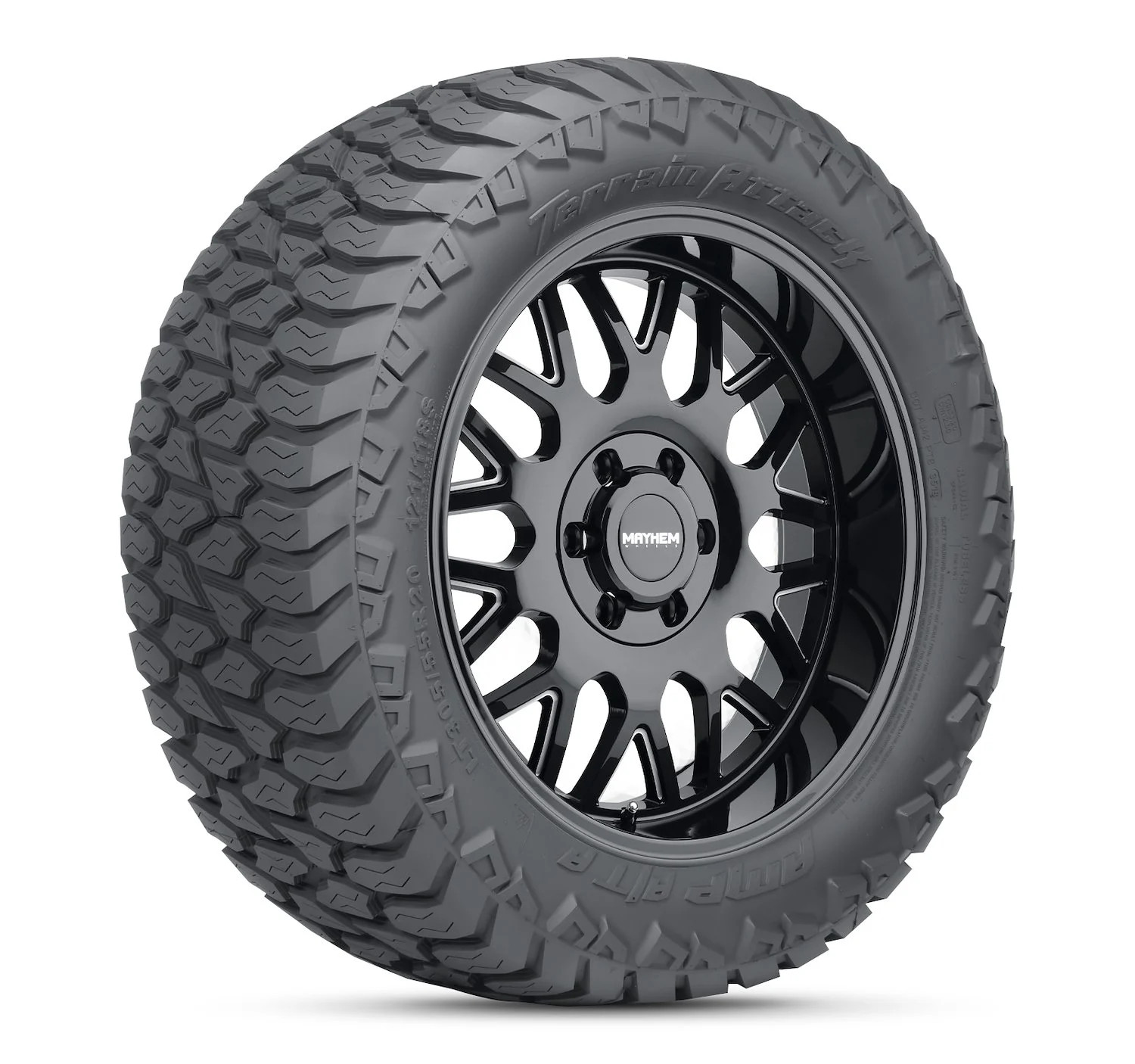 AMP Tires 265-5020AMP/CA3 Terrain Attack A/T A Truck Tire, LT265/50R20