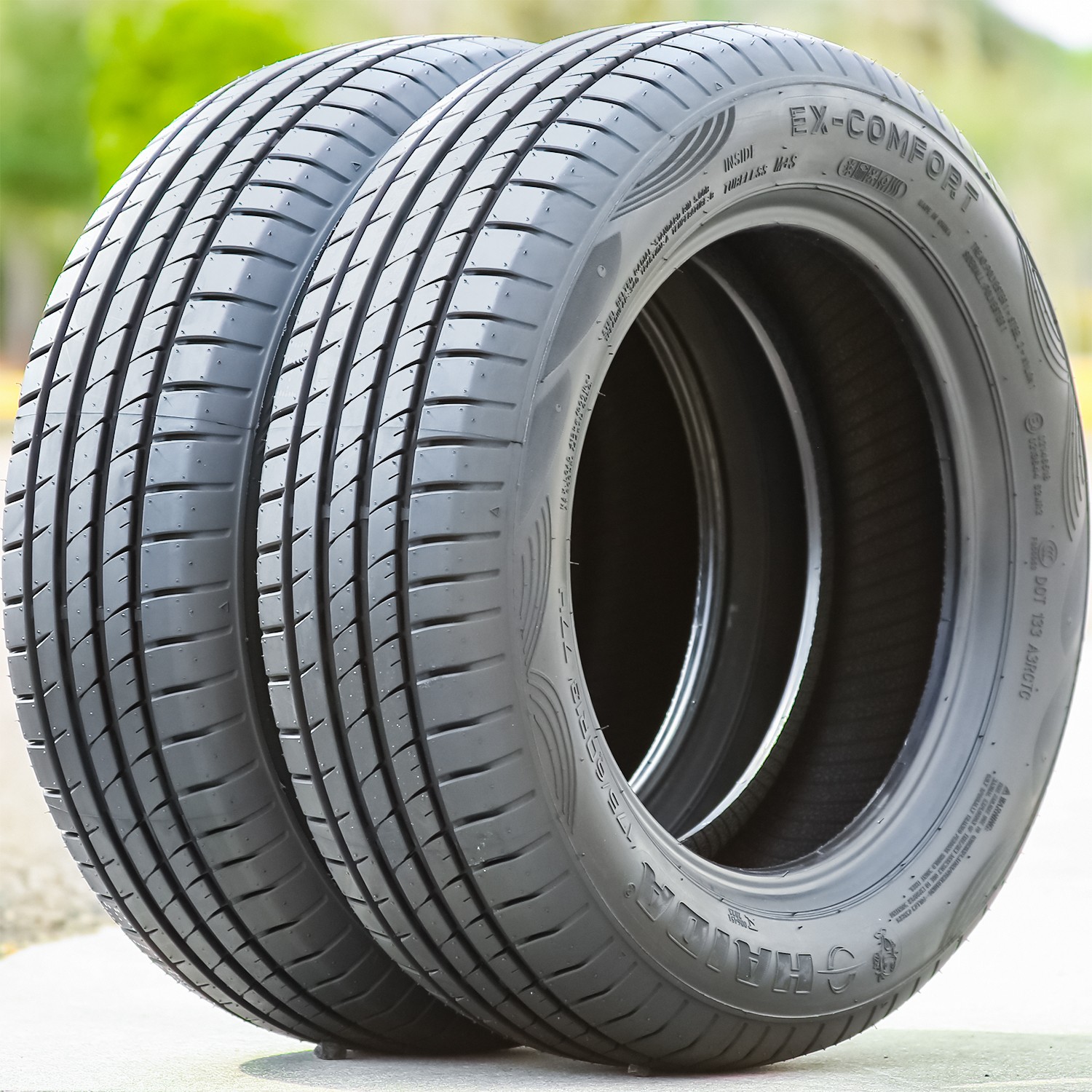 Haida Ex-Comfort 175/60R13 77H All Season Tire UTQG 340AB