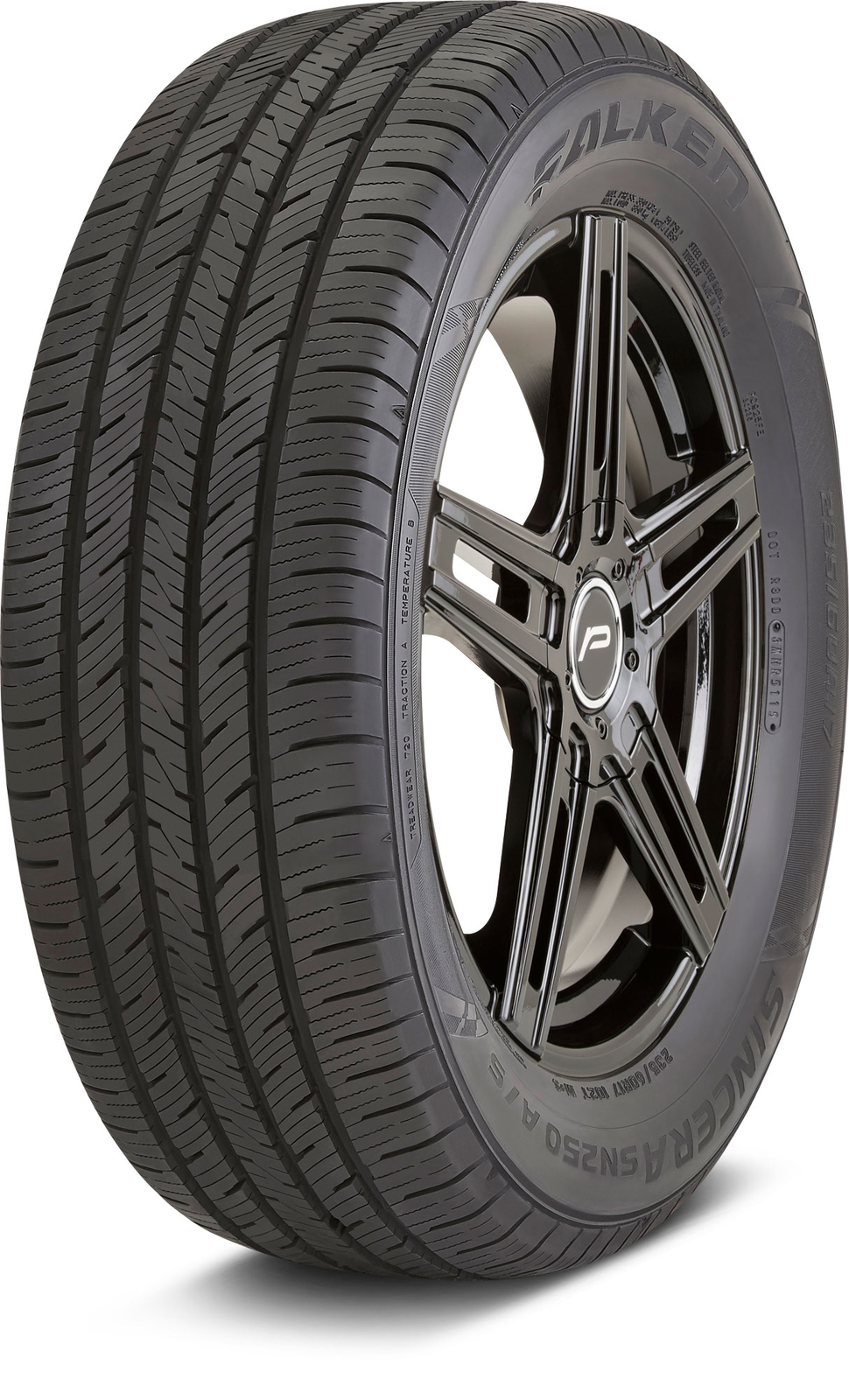 Set of 2 Falken Sincera SN250 A/S 235/45R18 94V Tires 2354518 235 45 18