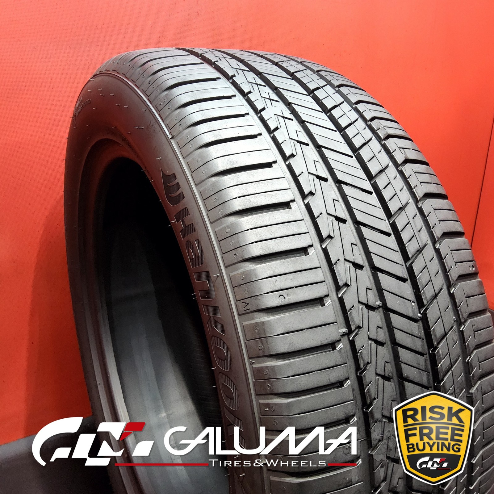 1 (One) Tire Hankook Ventus S1 AS 245/50ZR19 245/50/19 2455019 No Patch #88287