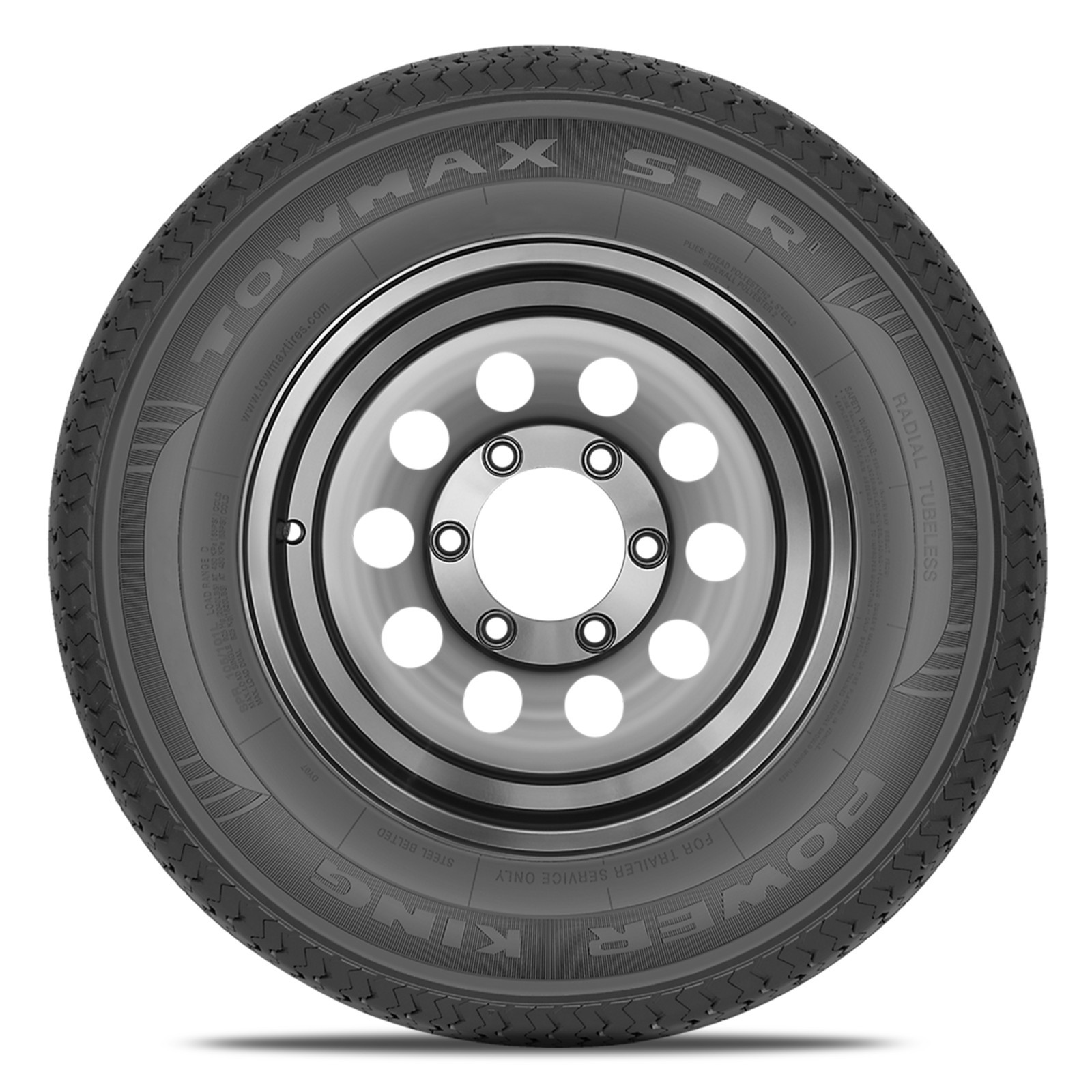 Power King Towmax STR II ST235/80R16 10PR 124/120L Load E Trailer Tire 235 80 16