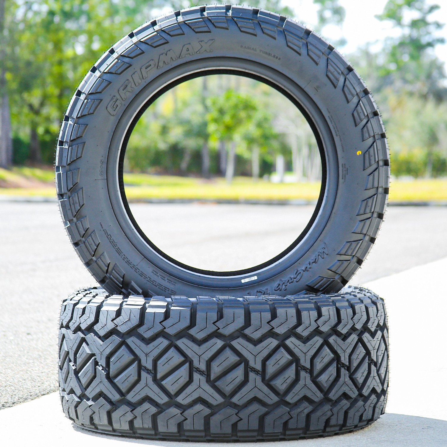 2 Tires Gripmax MaxGrip R/T LT 33X12.50R22 F 12 Ply RT Rugged Terrain TakeOff