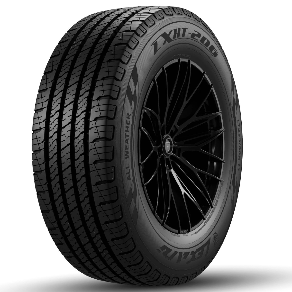 4 New Lexani LXHT-206 Tires 225/65R17 102T SL BSW 2256517 225 65 17