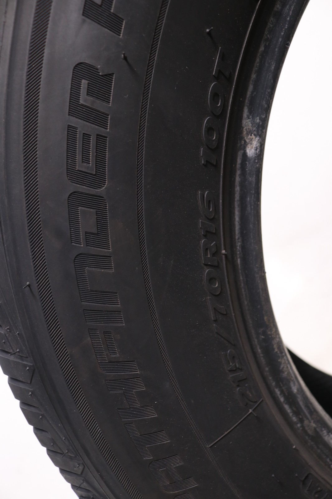 Set of 4 Used 215/70R16 Pathfinder HT – 100T – 8-8.5/32 No Repairs