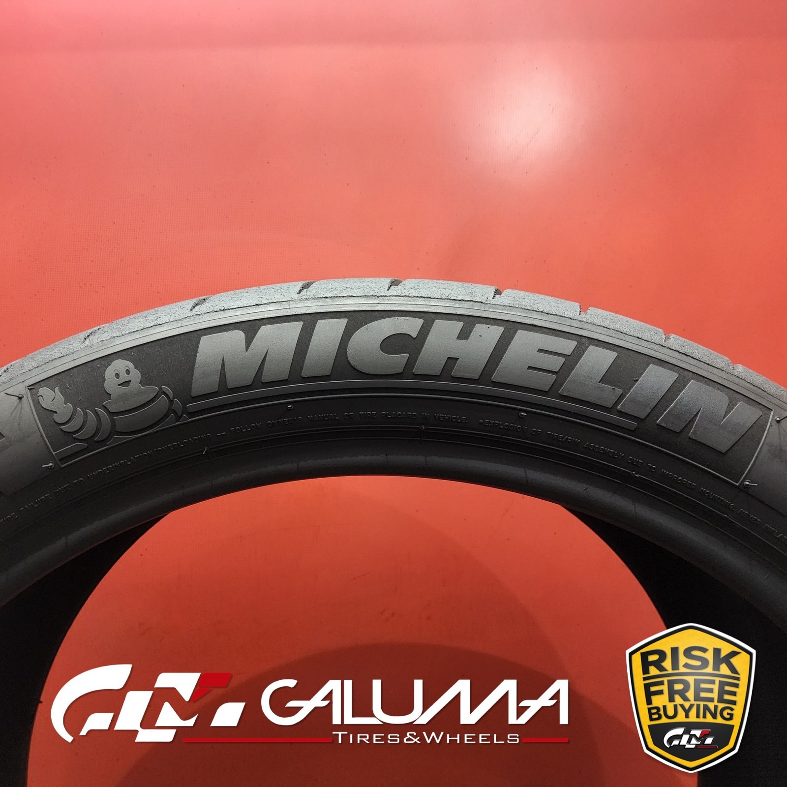 Set of 2 Tires LikeNEW Michelin Pilot Sport Cup 2 325/30ZR21 No Repairs #94400