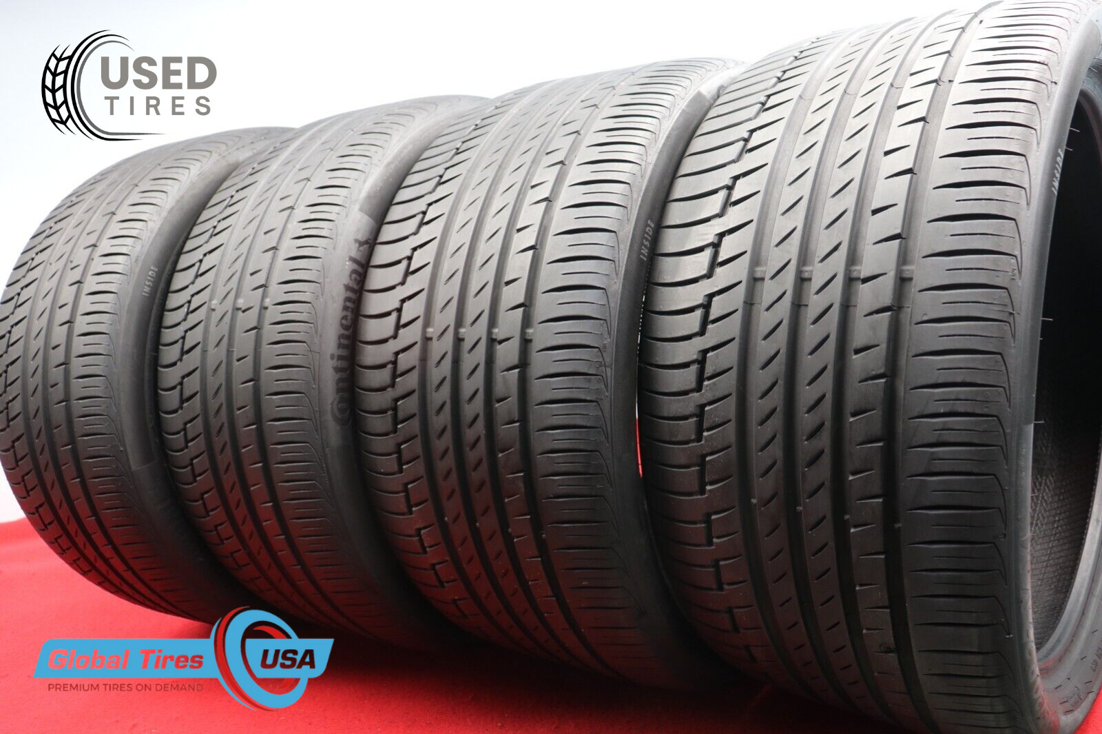 4 Used Continental PremiumContact 6 ★ (2X) 315/30R22 107Y & (2X) 275/35R22 104Y