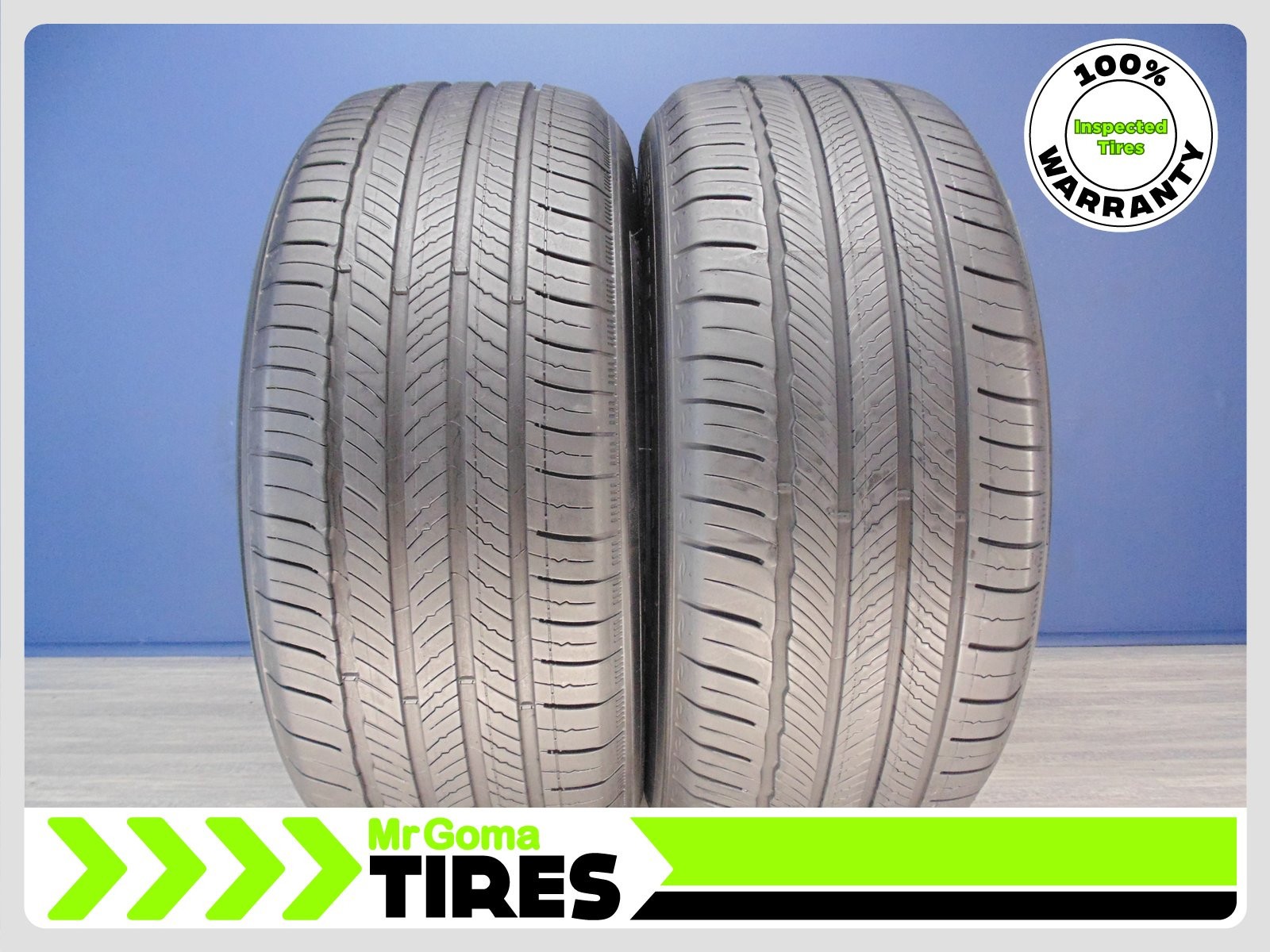 2 MICHELIN PRIMACY TOUR A/S GOE XL 235/55R19 USED TIRES 7.2/32 TREAD 2355519