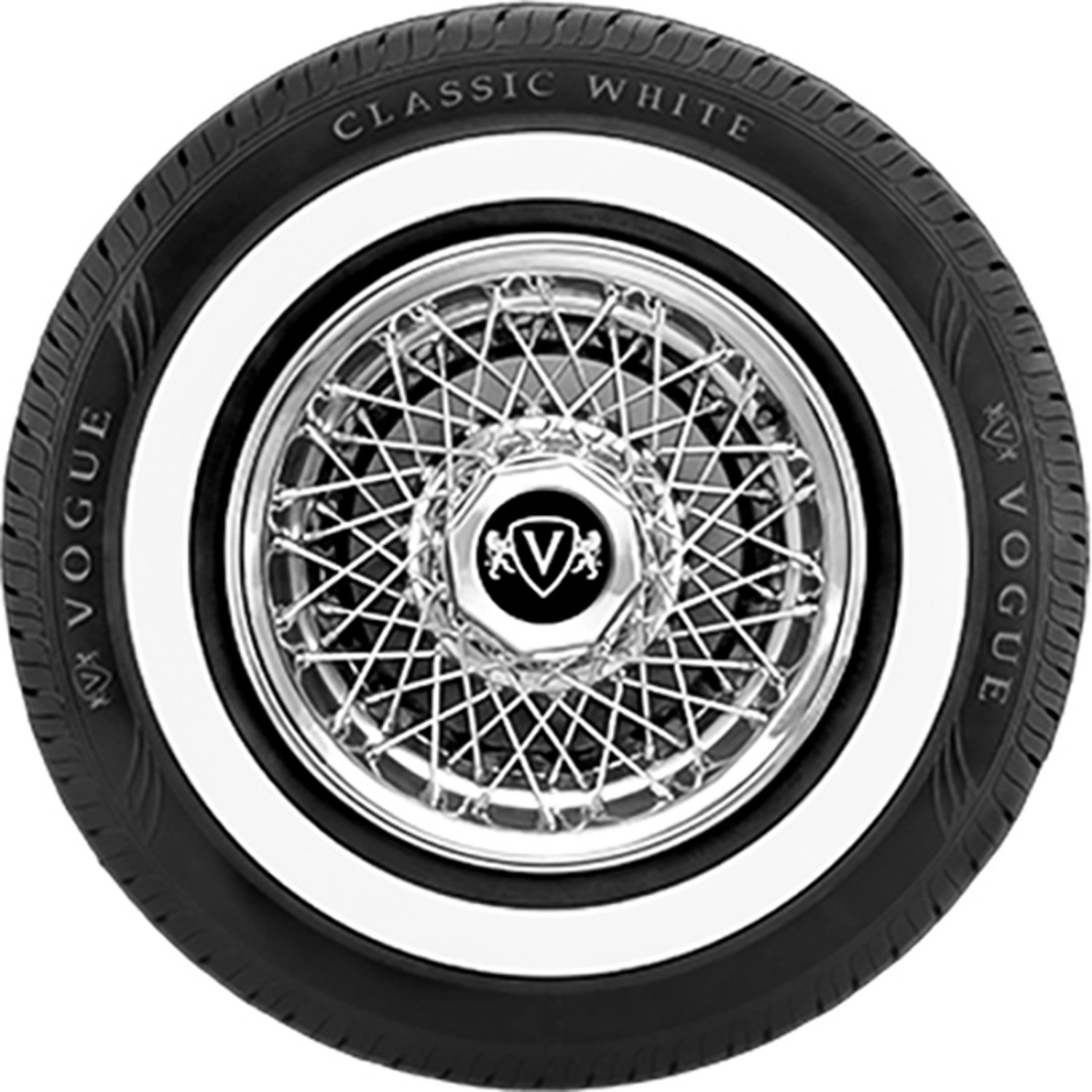 4 Tires Vogue Tyre Classic White 235/75R15 109T XL A/S All Season