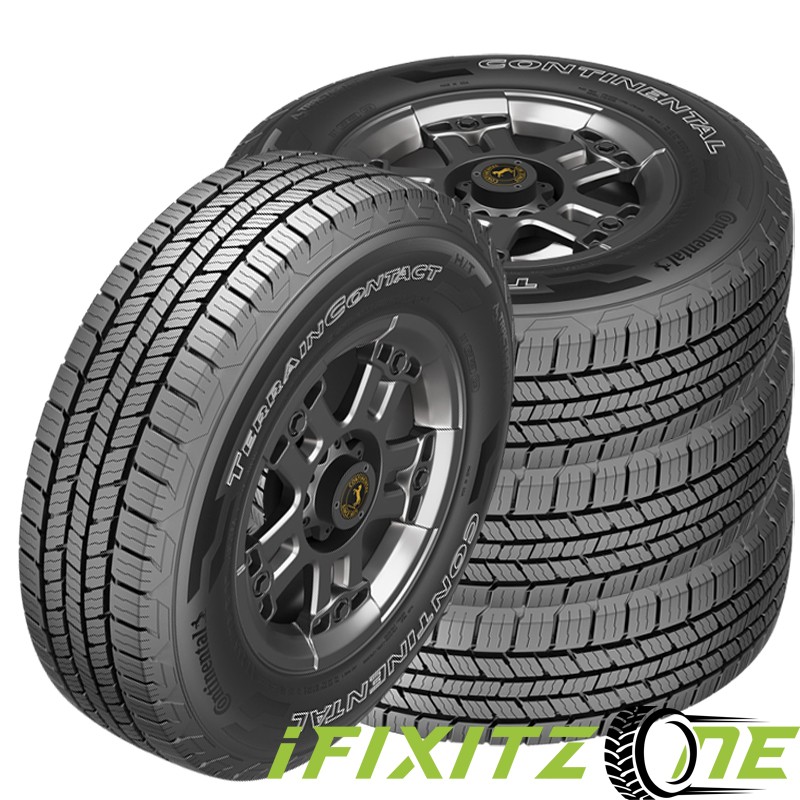 4 Continental TerrainContact H/T OWL 265/70R17 115T All Season 70K MILE 800AB
