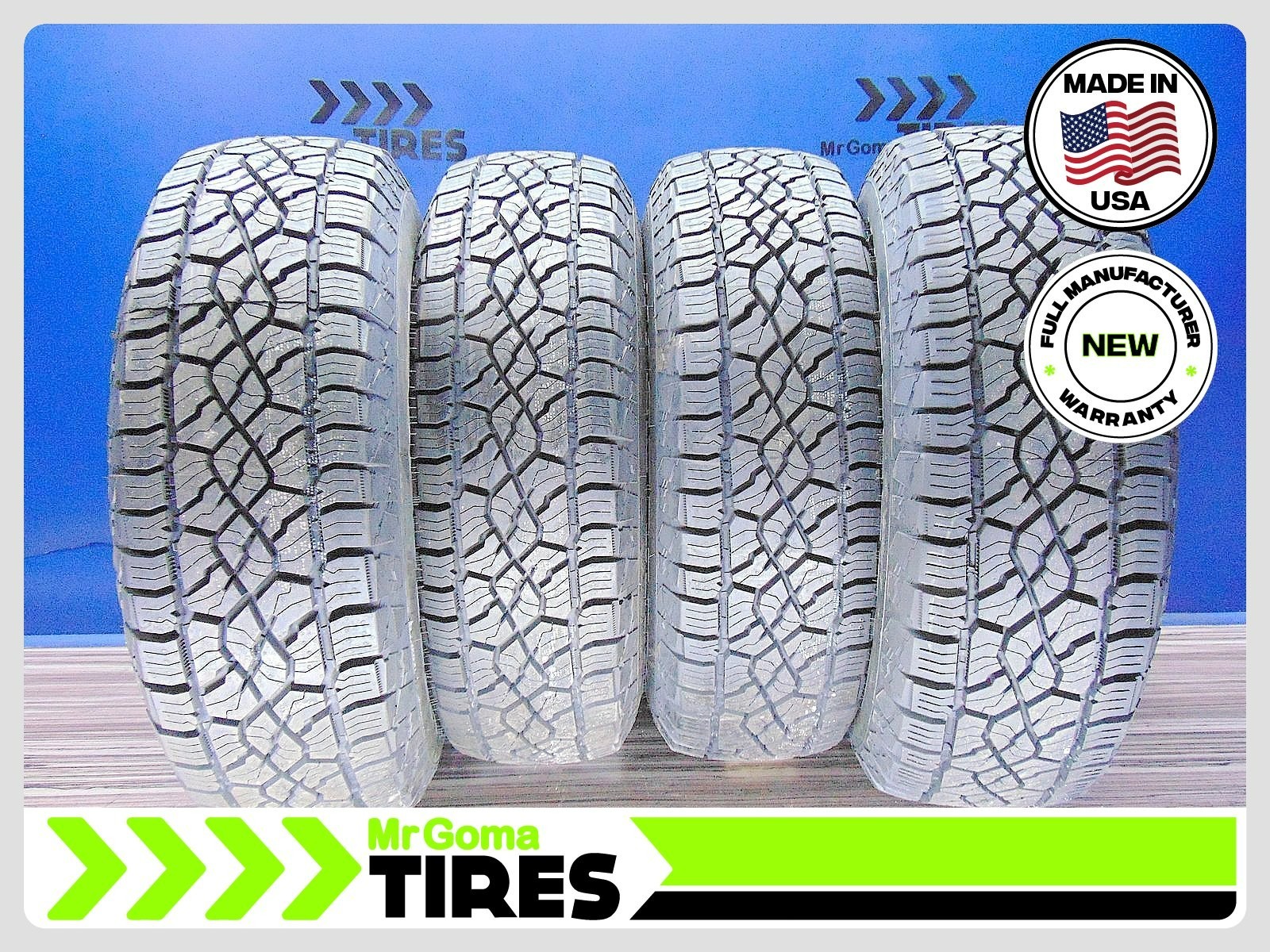 4 BRAND NEW COOPER MASTERCRAFT COURSER TRAIL 245/75R16 TIRES 111T 2457516