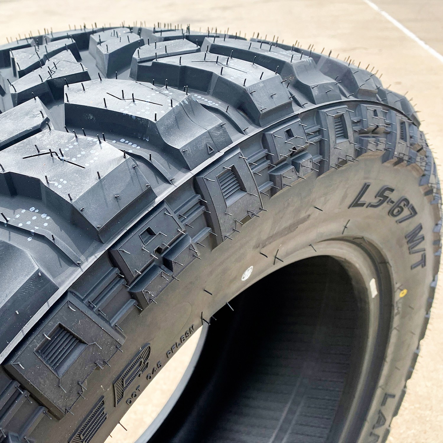 4 Tires Lancaster LS-67 M/T LT 285/55R20 Load E 10 Ply MT Mud