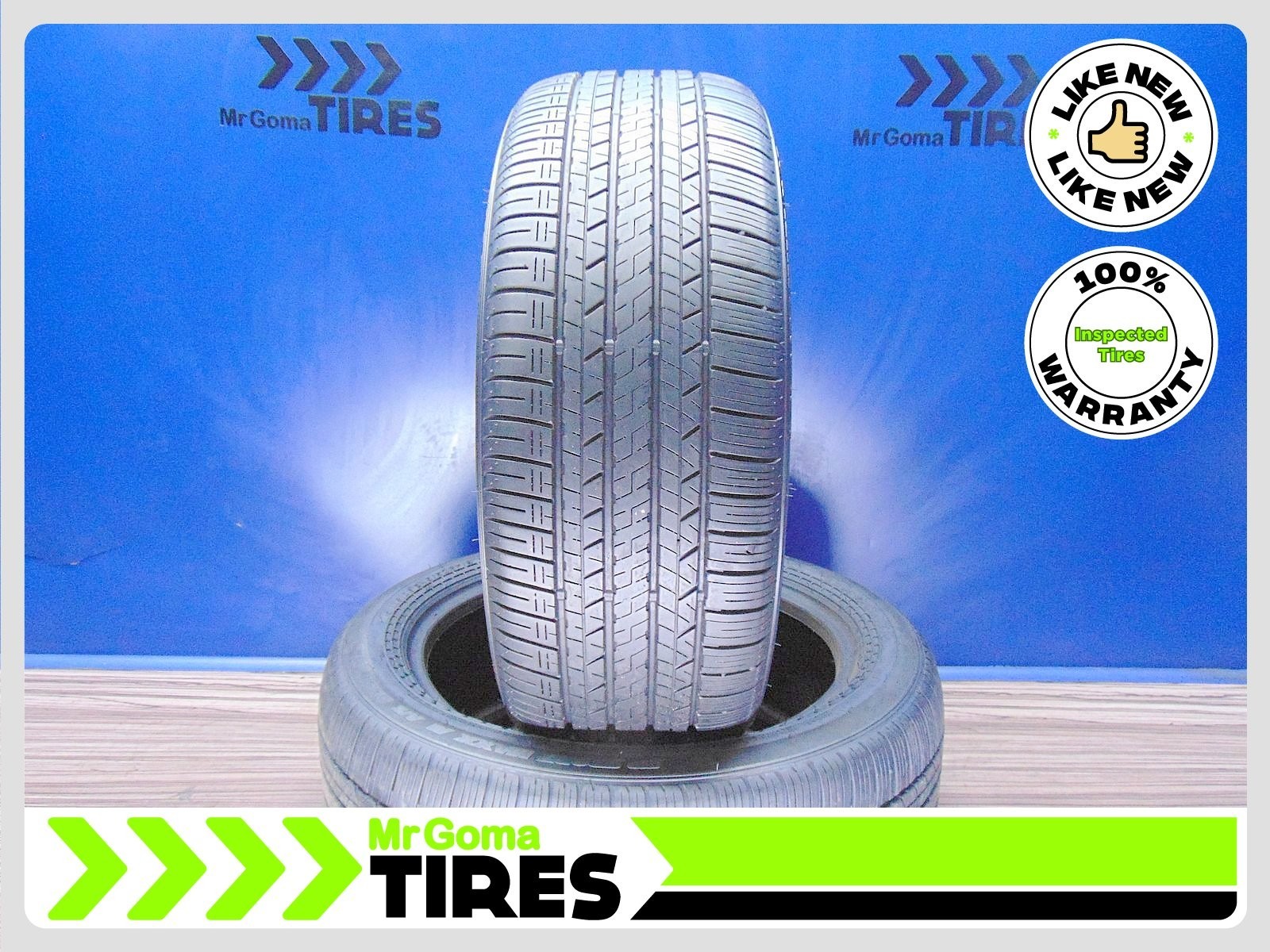 2 USED TIRES DUNLOP SP SPORT MAXX A1 A/S DSST CTT RFT 245/50R19 85%LIFE Run Flat