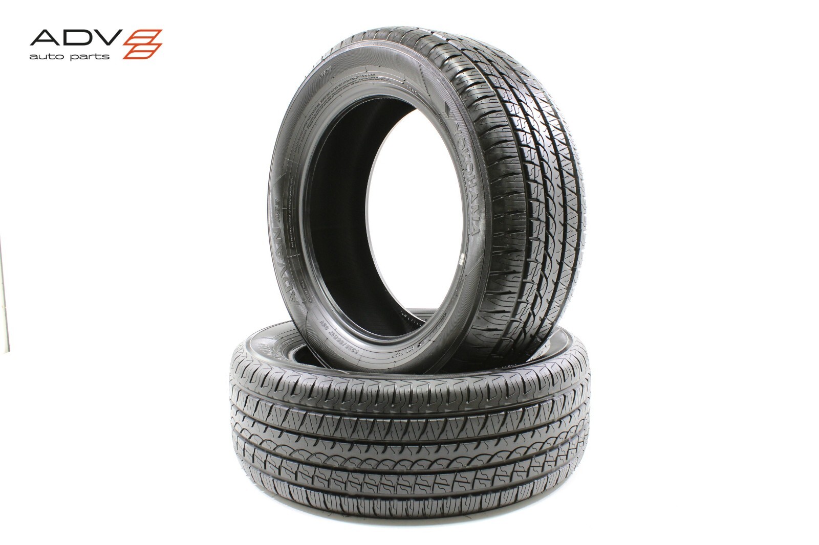 YOKOHAMA ADVAN A83 17″ P225/55 R17 95V M+S 9/32 9.6/32 NDS OEM -TWO USED TIRES-