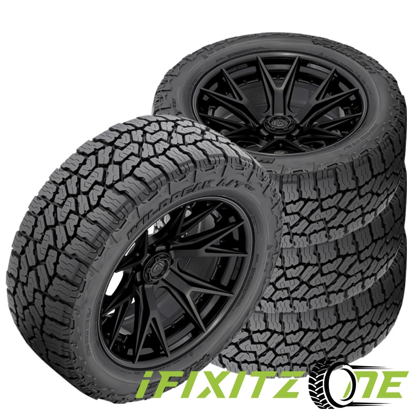 4 Falken Wildpeak A/T4W 225/65R17 106T XL All Terrain 660BB 65K Mileage 3PMSF
