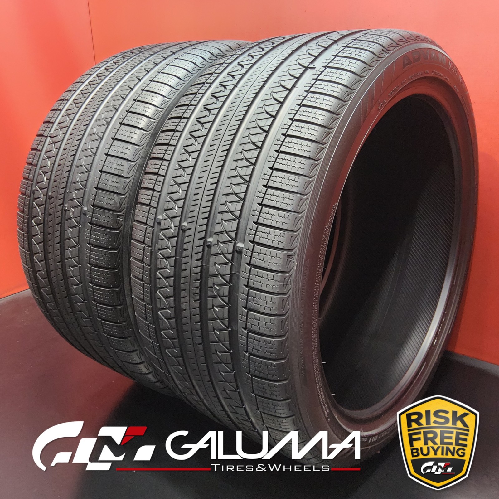 Set of 2 Tires Yokohama Advan V35A 315/35R22 315/35/22 3153522 111V XL #88733