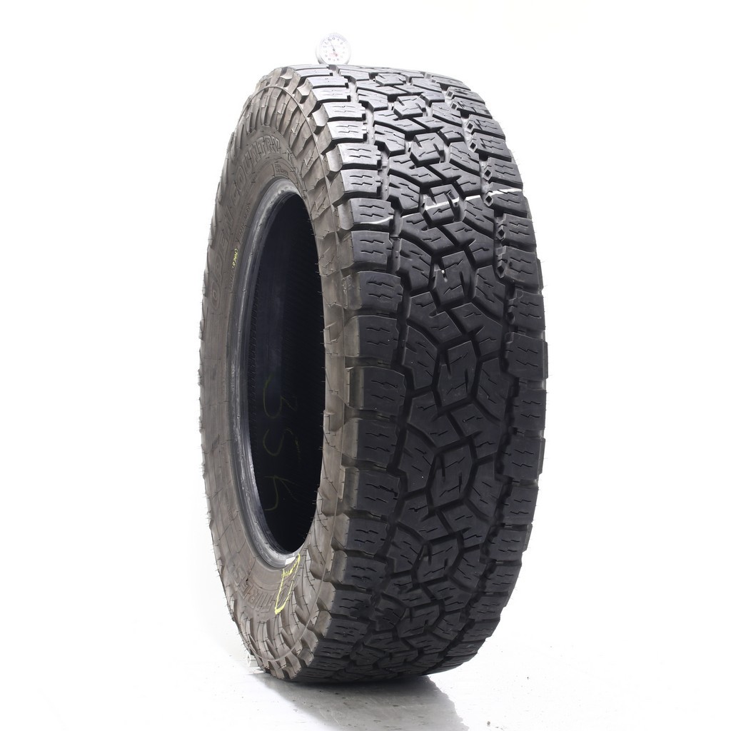 Set of (4) Used LT 35X11.5R20 Toyo Open Country A/T III 124R – 12-14/32