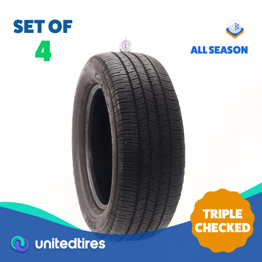 Set of (4) Used 255/60R18 Goodyear Eagle Enforcer 108V – 7/32