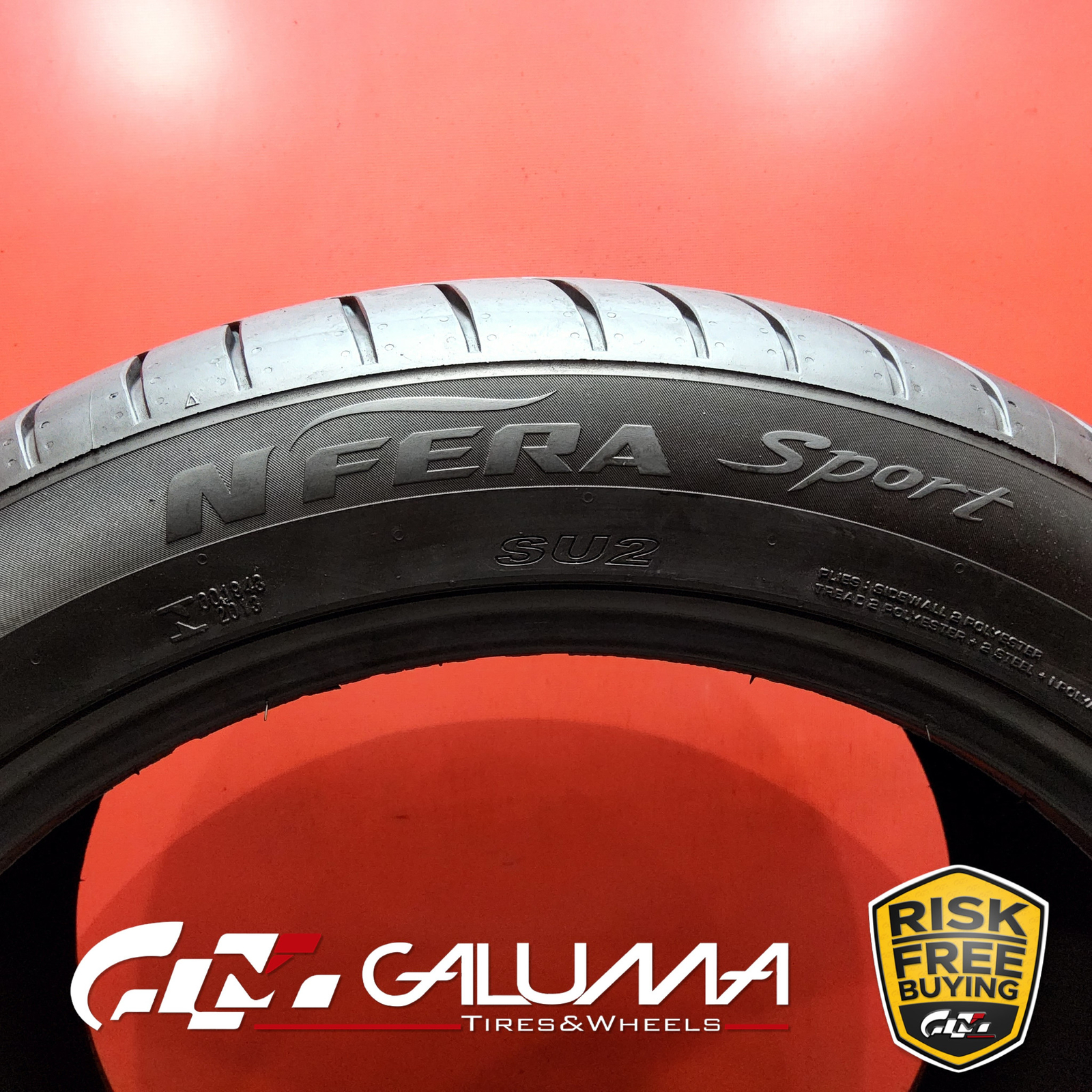 1 (One) Tire Nexen Nfera Sport SU2 295/40ZR19 295/40/19 2954019 No Patch #86634