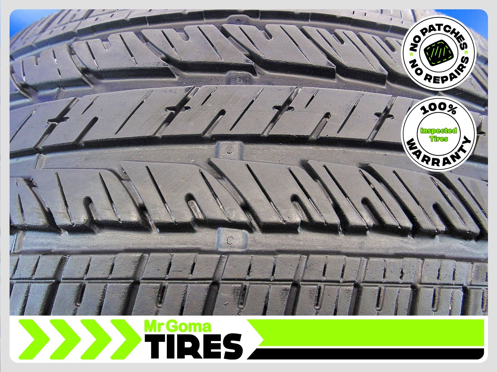 2 225/40R19 USED TIRE BRIDGESTONE TURANZA LS100 RSC RFT XL 7.3/32 TREAD 93H