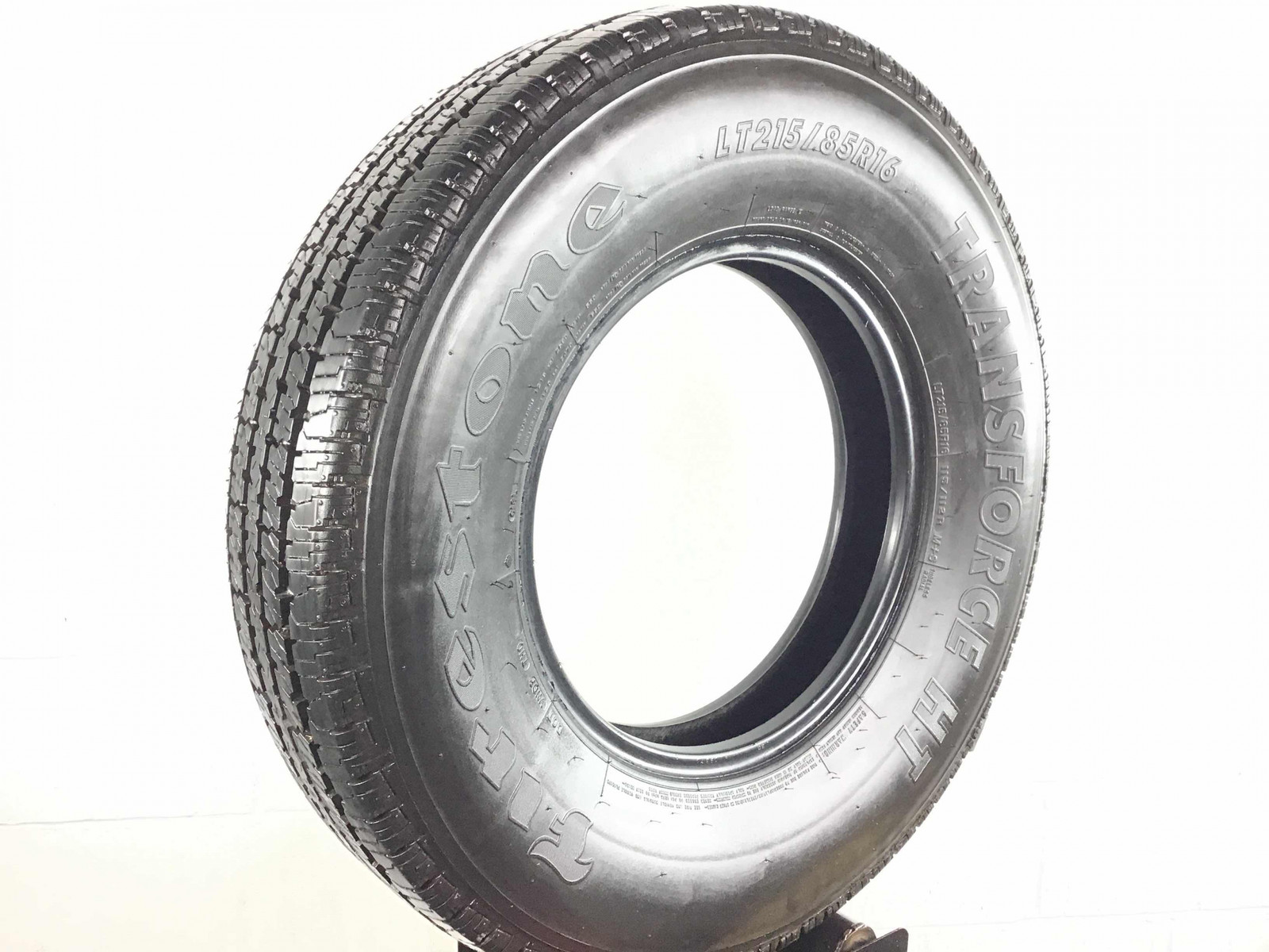 LT215/85R16 Firestone Transforce HT 115 R Used 11/32nds