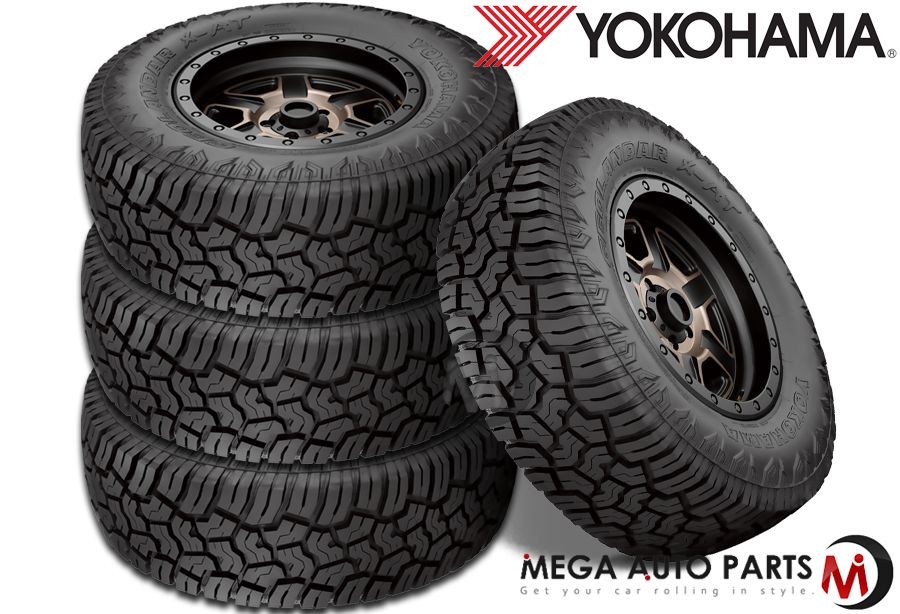 4 Yokohama Geolandar X-AT 295/65R20 129/126Q All Terrain 10 PLY 45K Mi Warranty