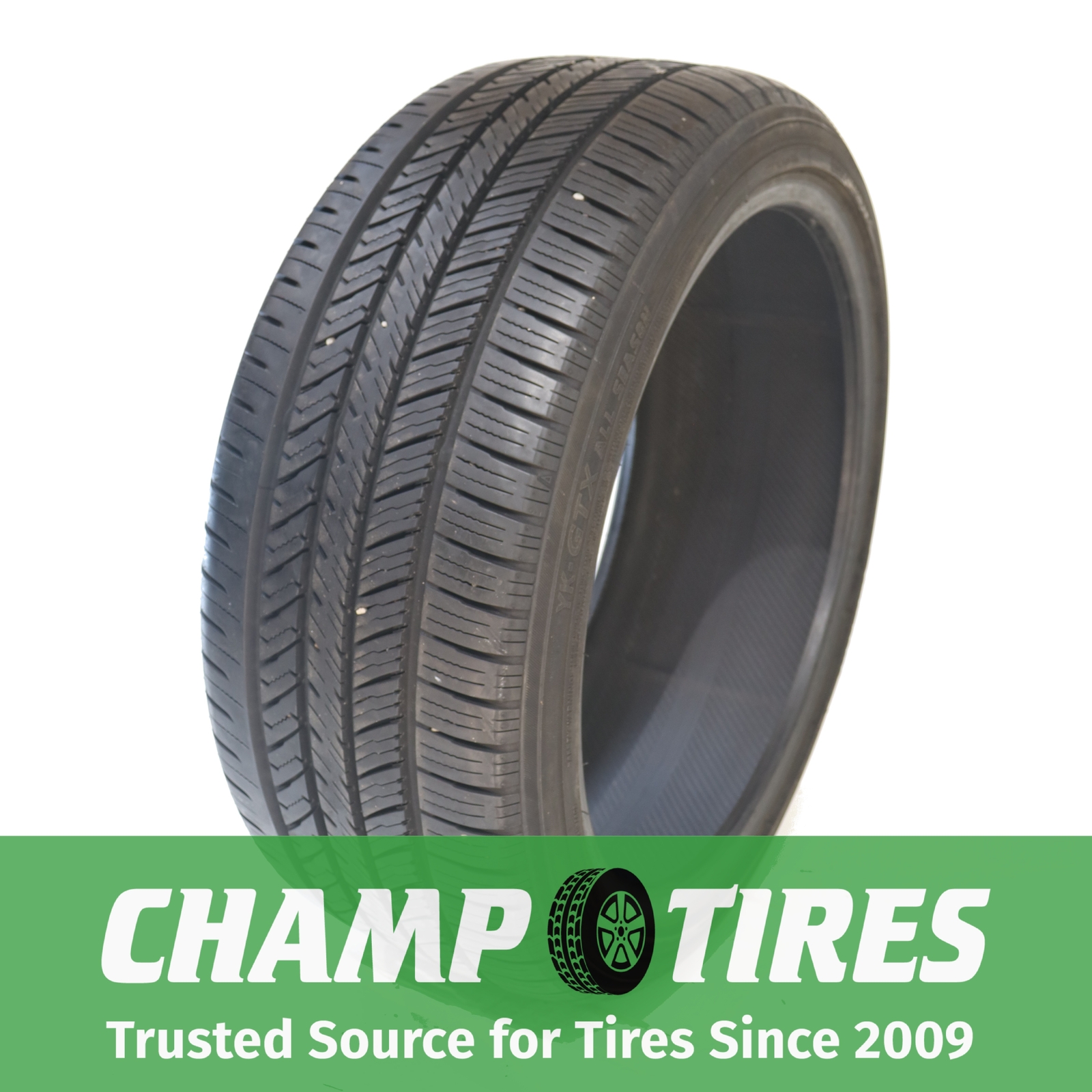 P235/40R19 Yokohama YK-GTX All Season 96 V Used 9/32nds