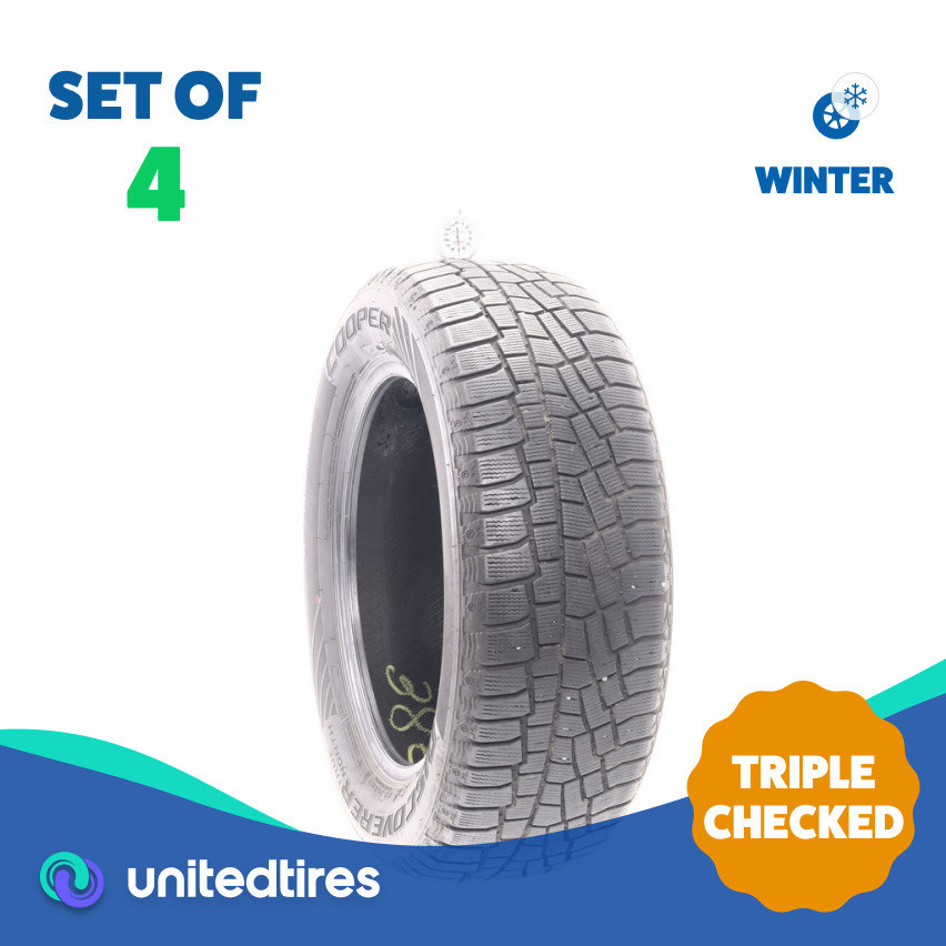 Set of (4) Used 225/60R17 Cooper Discoverer True North 99T – 7-8.5/32