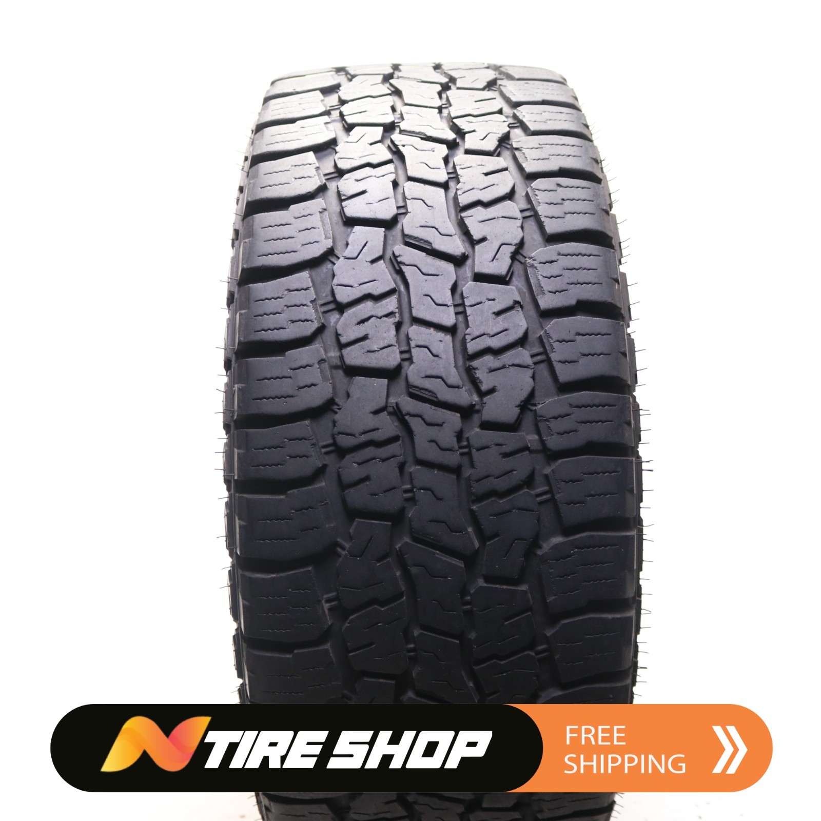 Used LT 295/55R20 Mazama Open Range A/T SQM-3 – 123/120S – 10/32 No Repairs