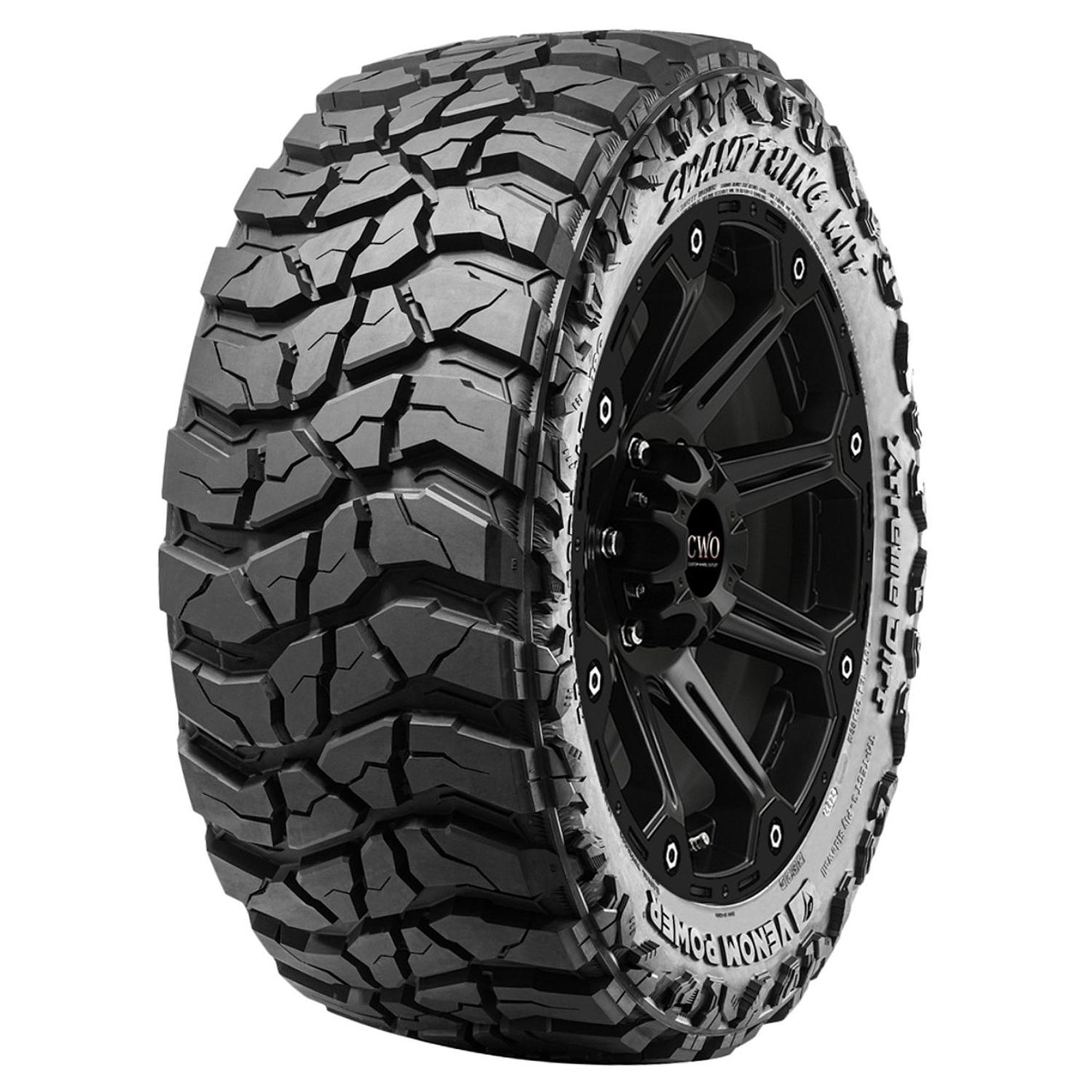 4 New Venom Power Swampthing M/t – Lt265x75r16 Tires 2657516 265 75 16
