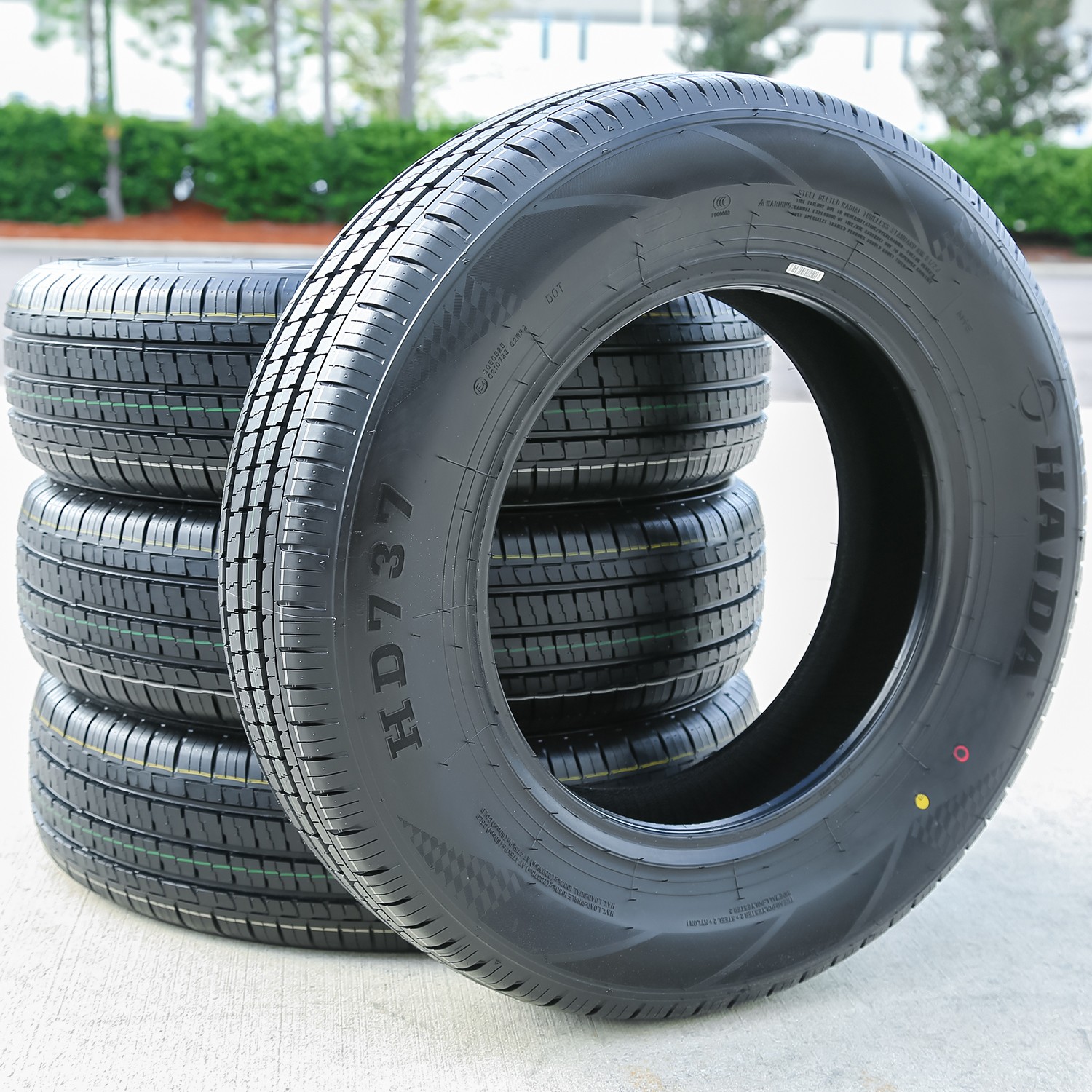 4 Tires Haida HD737 195R14 Load D 8 Ply Van Commercial