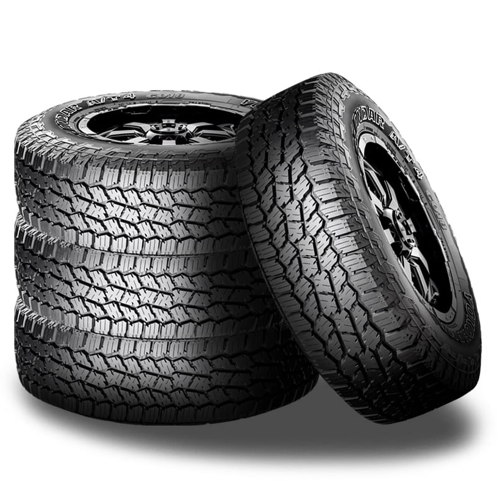 4 Yokohama Geolandar A/T4 G018 275/55R20 117H All Terrain 65K Mi Warranty 660AB