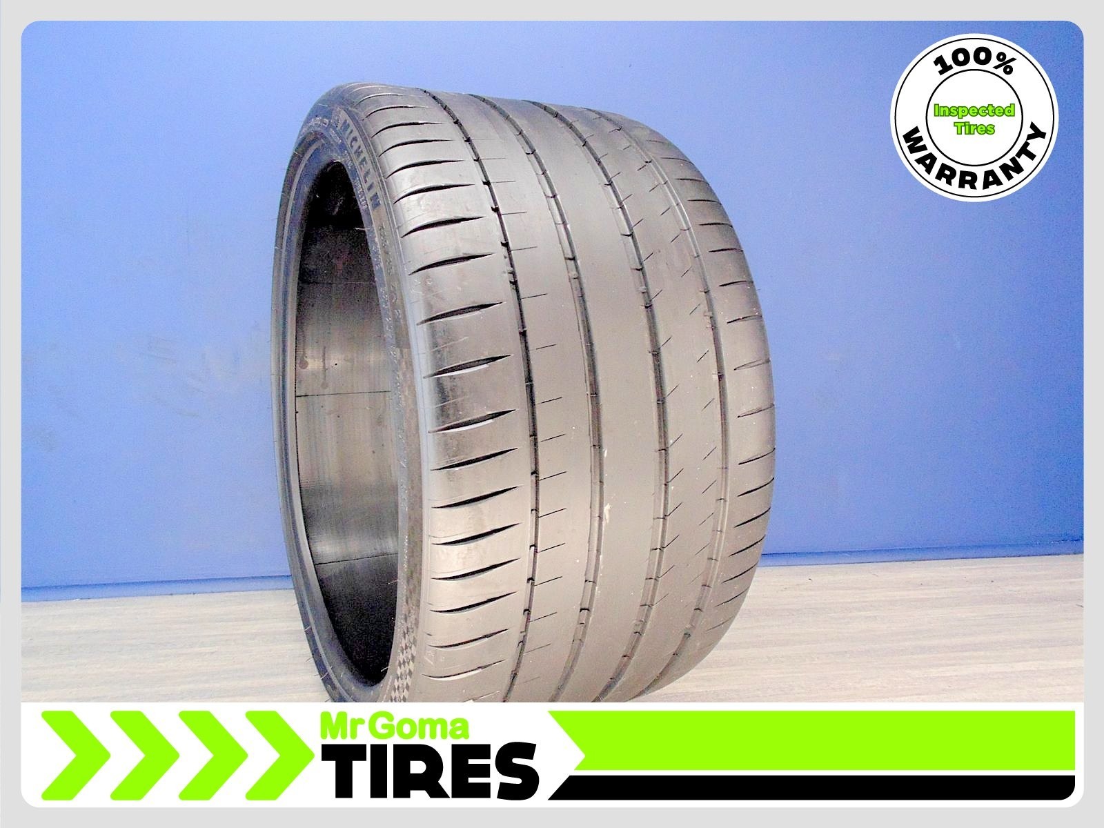 1 CONTINENTAL SPORTCONTACT 7 MO1 XL 265/40ZR21 USED TIRE 7.3/32 TRAED 2654021