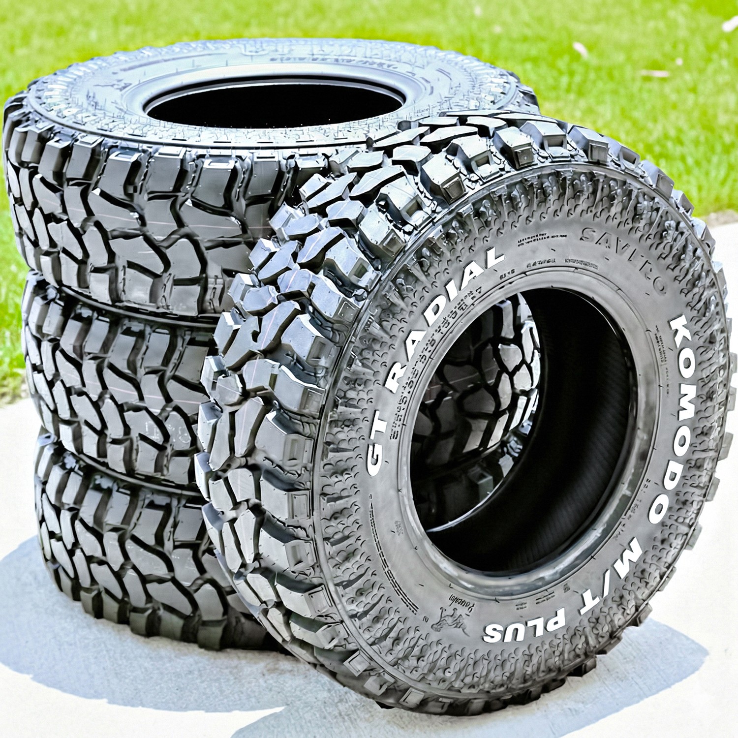 2 Tires GT Radial Savero Komodo M/T Plus LT 31X10.50R15 Load C 6 Ply MT Mud