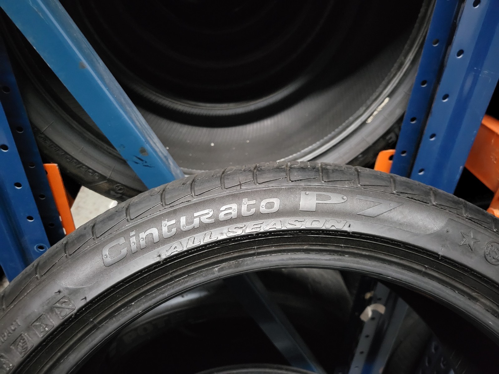 1 SUPER NICE 245/40/19 PIRELLI CINTURATO P7 ALL SEASON * RSC MOE RUNFLAT 2454019