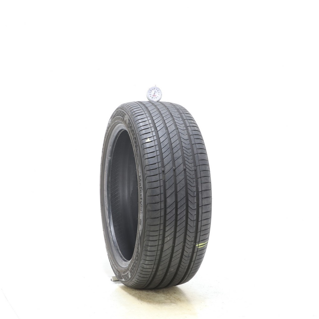 Set of (4) Used 215/45ZR17 Kumho Majesty 9 Solus TA91 91W – 6-7.5/32