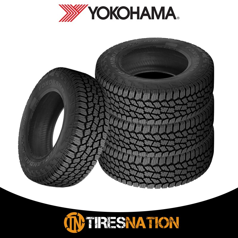 (1) New Yokohama GEOLANDAR A/T4 LT275/60R20/10 123/120S Tires