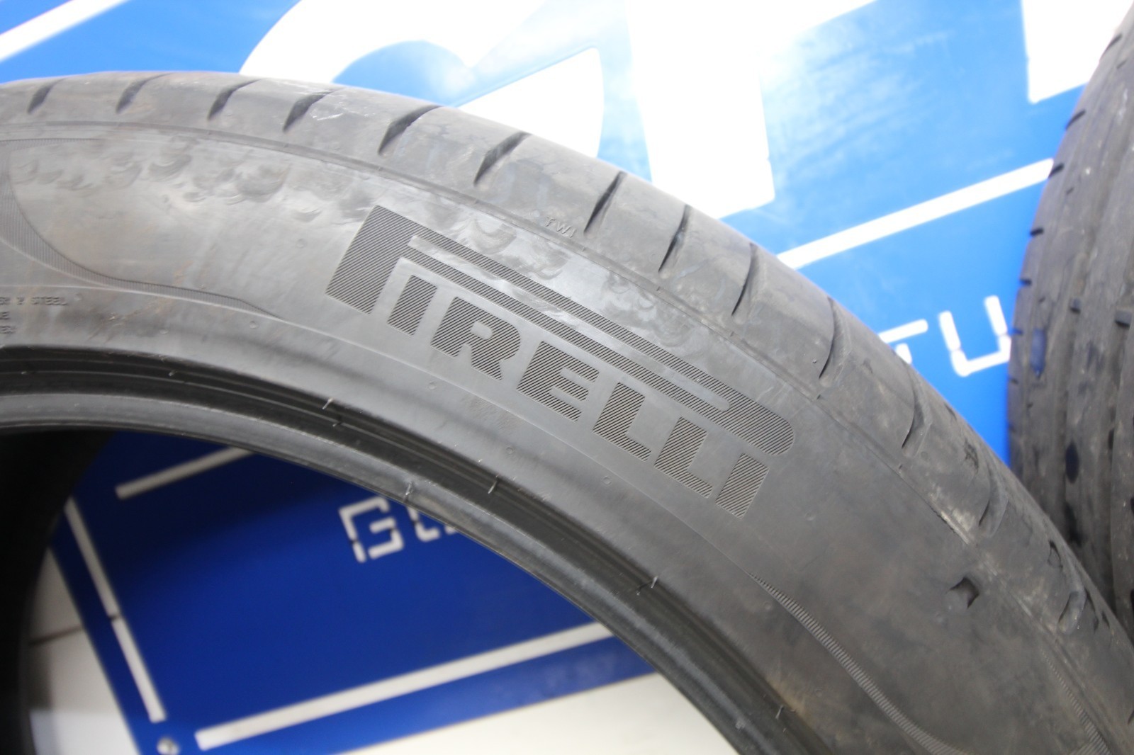 *USED* PIRELLI P ZERO 255/45R19 104Y TIRE TIRES PAIR (DOT 4021) 4/32NDS TREAD