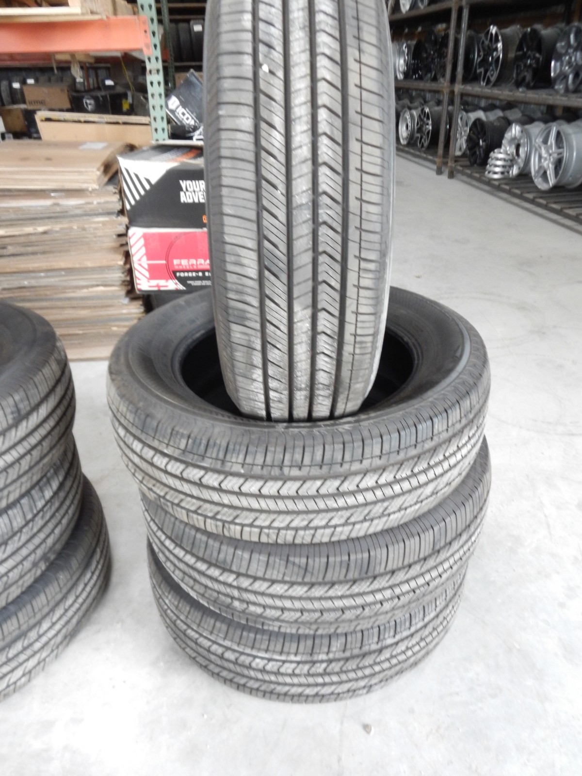 265/60R20 112H Yokohama Geolandar X-CV G-057 New Take off Tires set of 4