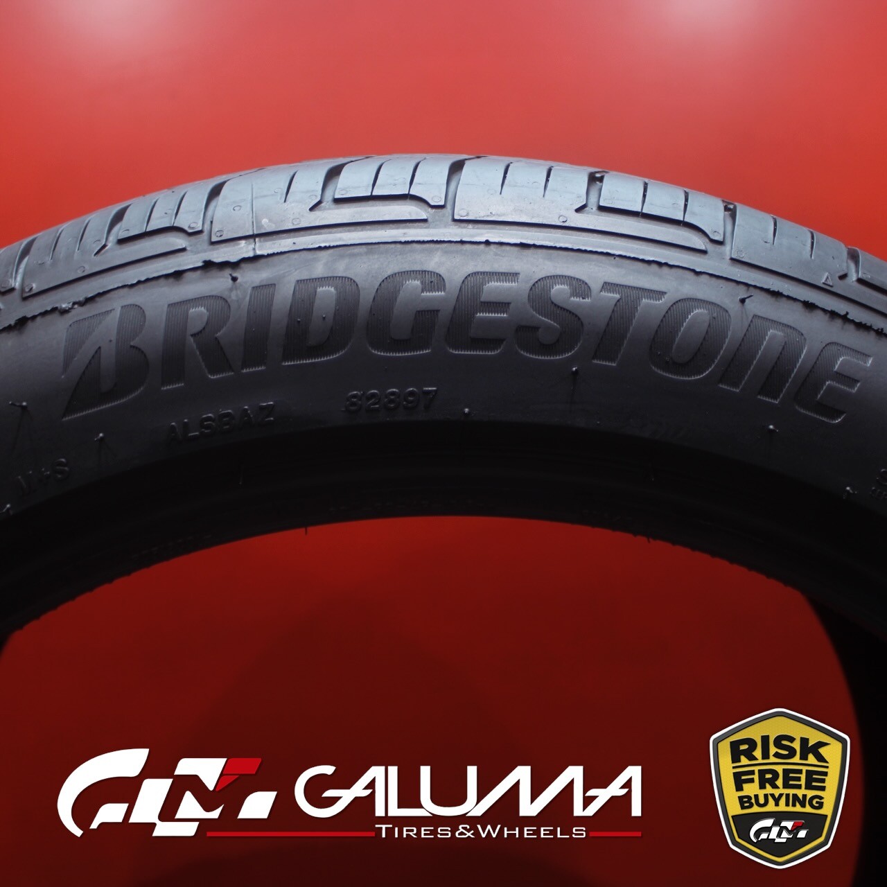 1 (One) Tire Bridgestone Alenza Sport A/S 255/45R20 255/45/20 No Patch #85437
