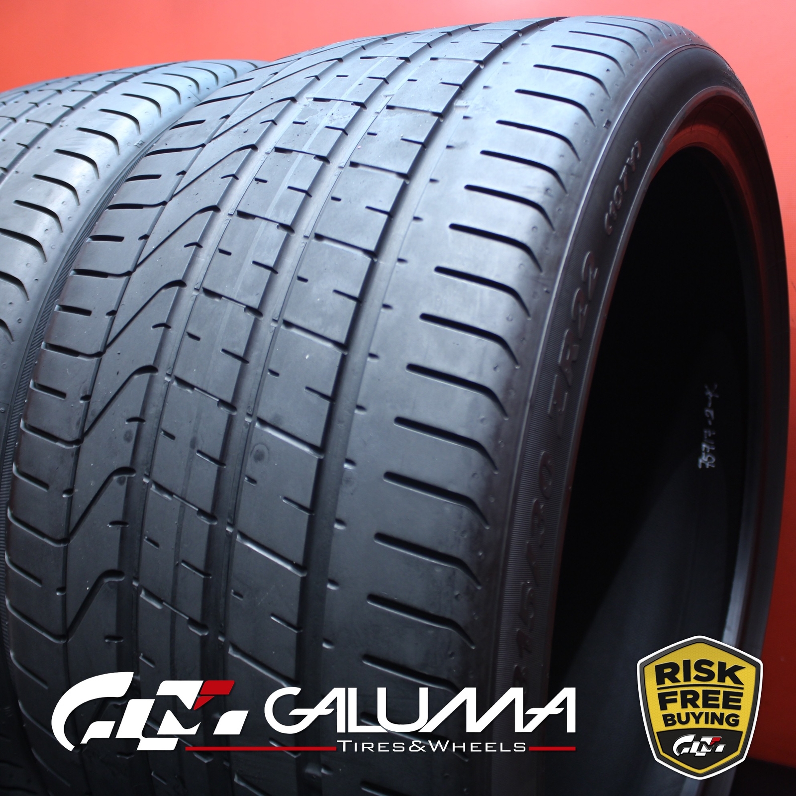 Set of 2 Tires Pirelli P Zero (N0) 315/30ZR22 315/30/22 3153022 107Y #75718