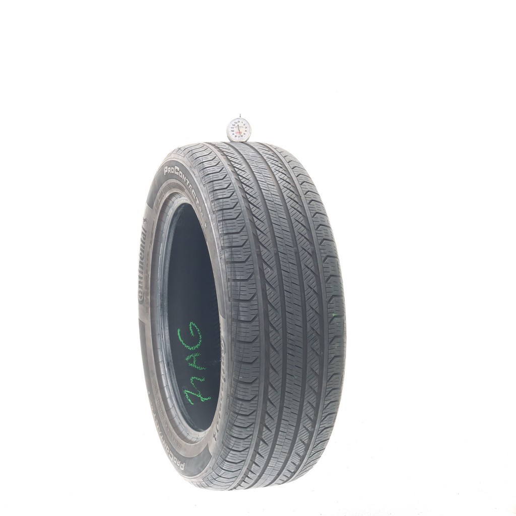 Set of (4) Used 225/55R18 Continental ProContact GX 102H – 6-7.5/32