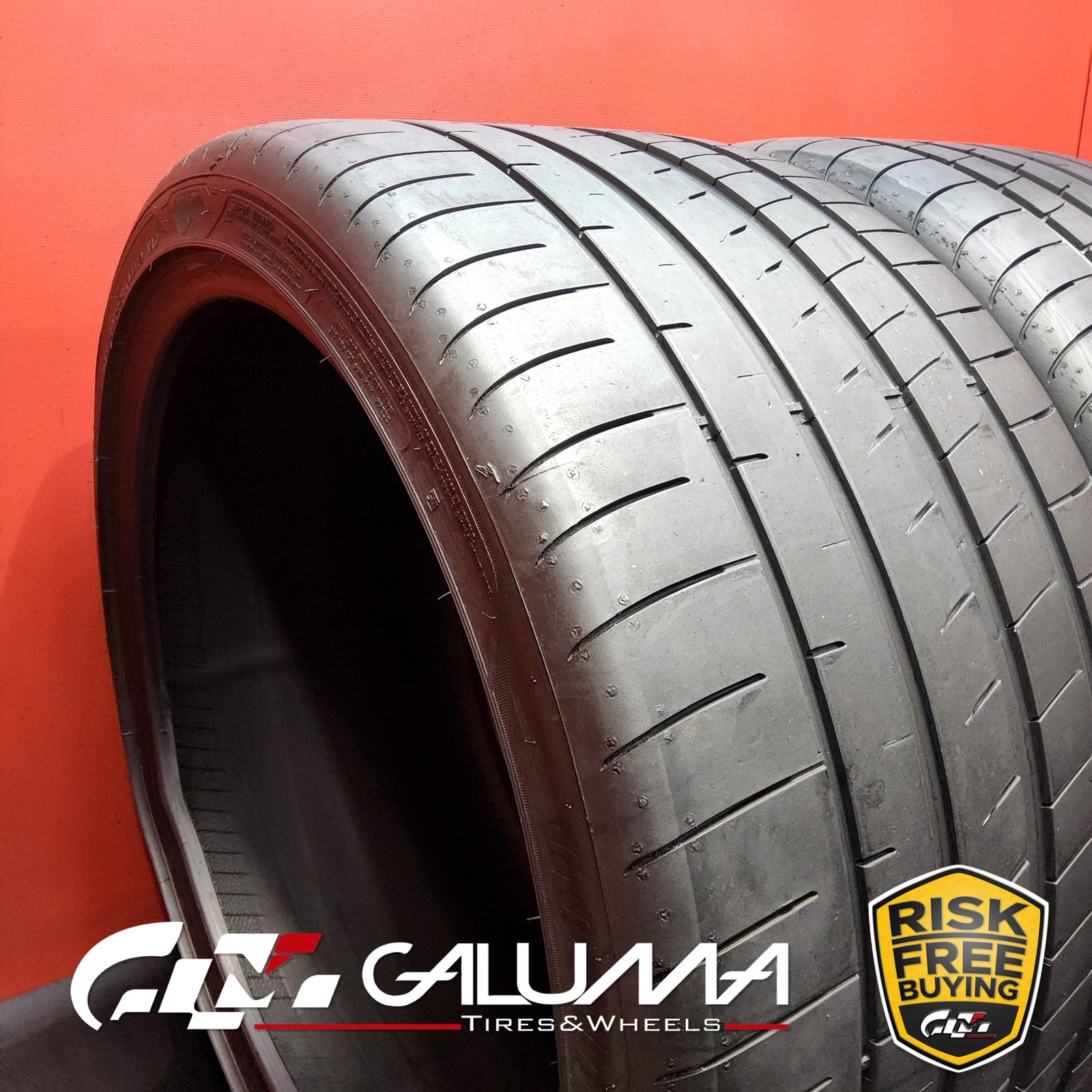 Set of 2 Tires LikeNEW Goodyear Eagle F1 Asymmetric 3 305/30ZR21 305/30/21 88203
