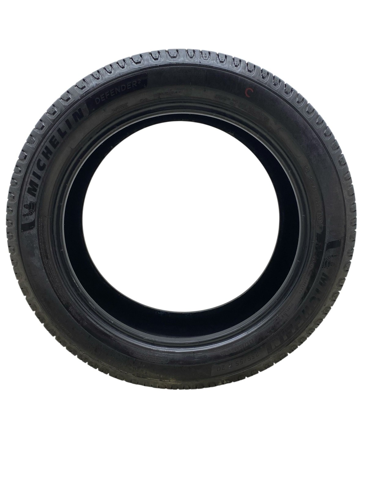 (C) MICHELIN DEFENDER 2 102H 235/55/R20 9/32NDS DOT (1323) *PATCHED*