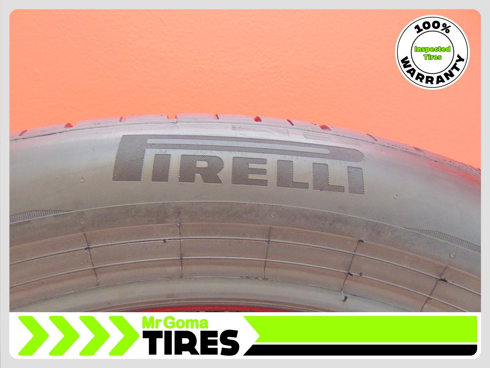 1 PIRELLI P ZERO TM RO ELECT XL 285/40R21 USED TIRE 8.0/32 TREAD 109W 2854021