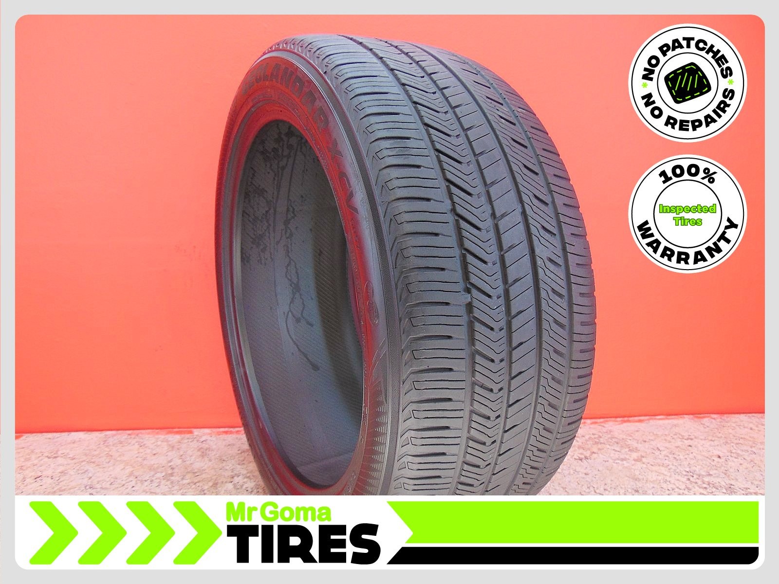 1 YOKOHAMA GEOLANDAR X-CV G057 265/45R20 USED TIRE 7.3/32 TREAD NO PATCH 2654520