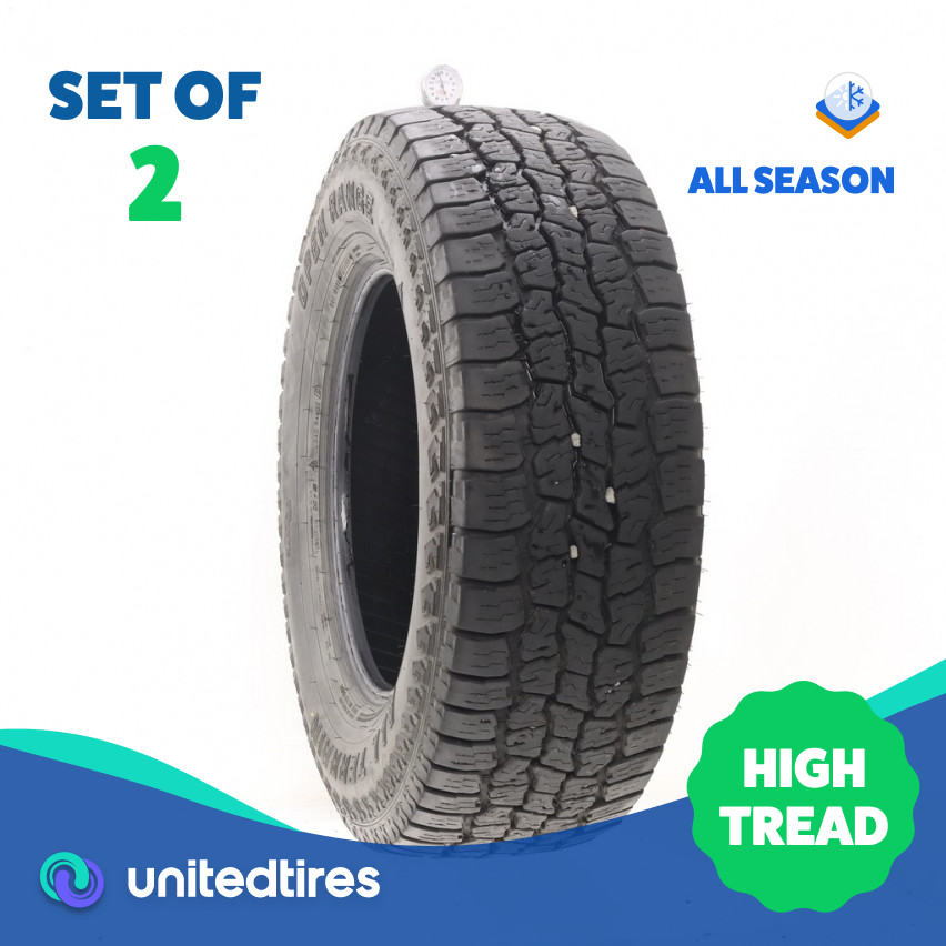 Set of (2) Used LT 275/70R18 Mazama Open Range A/T SQM-3 125/122S – 13.5/32